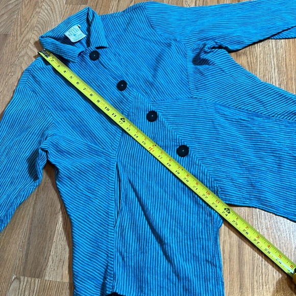 Vintage 1990’s Mill Valley Clothing Company, long sleeve blue blazer. Size S. - Picture 16 of 17